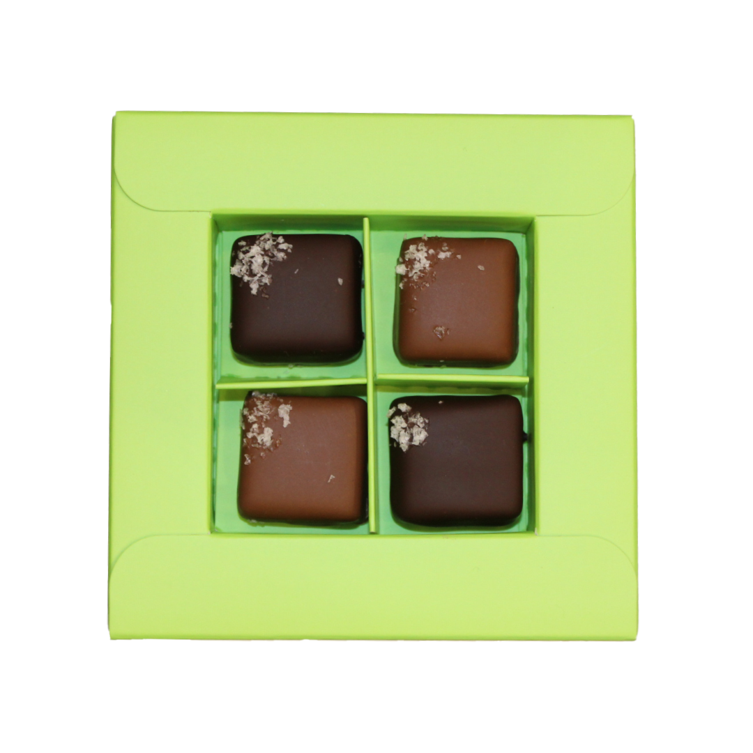 4 Piece Sea Salt Caramels
