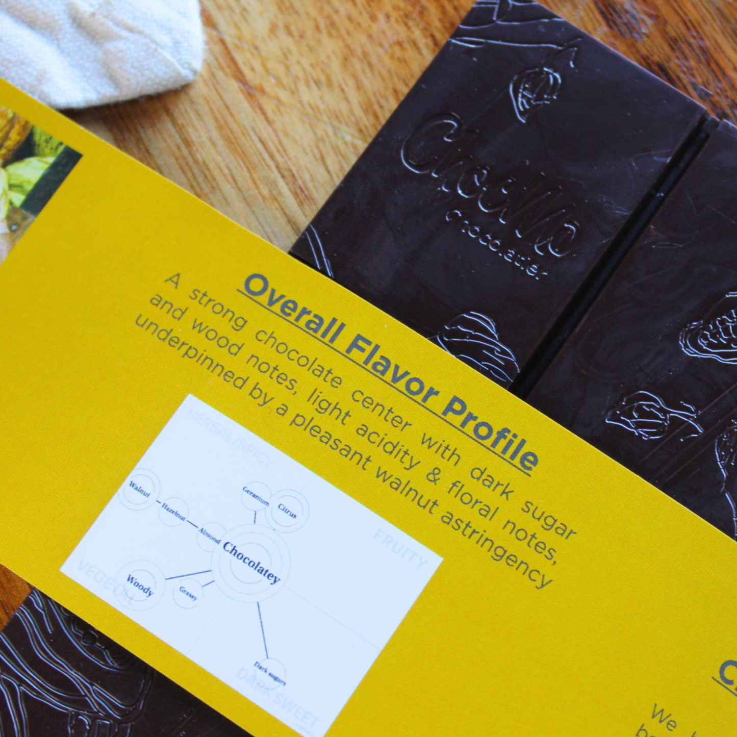 Single Origin Dark Chocolate Bar