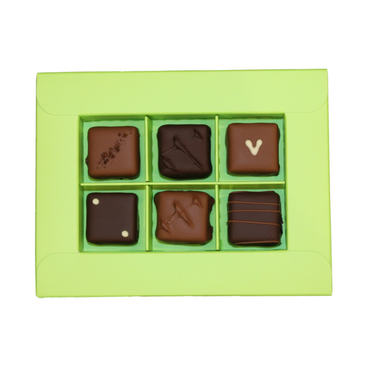 6 Piece Assorted Truffles