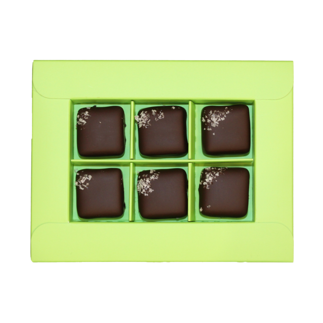 6 Piece Sea Salt Caramels