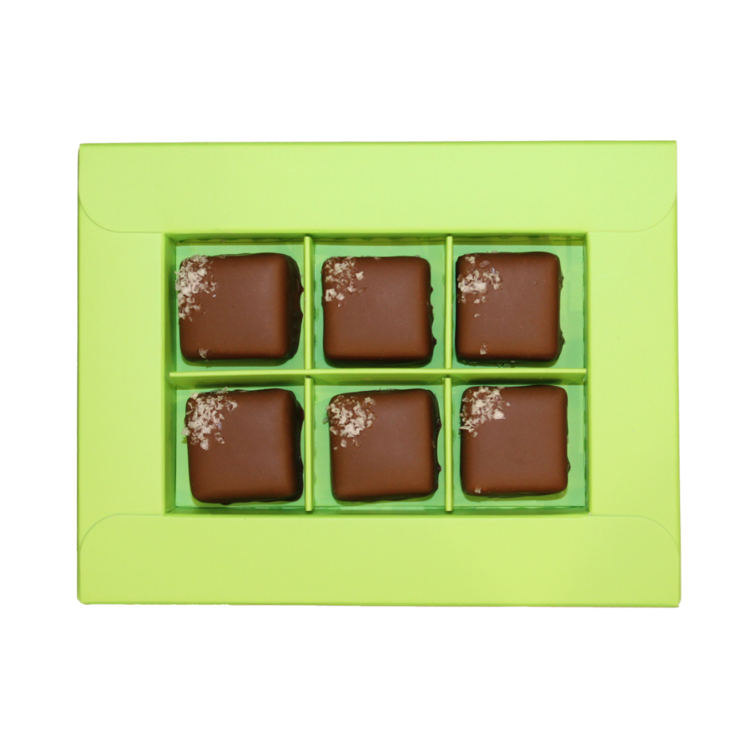 6 Piece Sea Salt Caramels