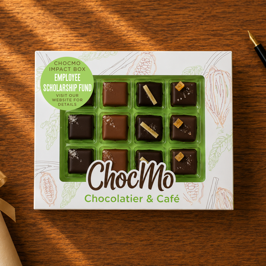 ChocMo Scholarship Impact Box